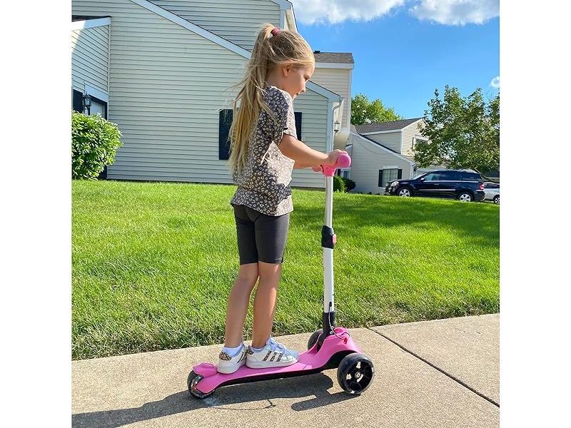 Warehouse Wholesale Kids' Scooters Bike Electric Scooter 3 Wheel Kids Kick Scooter USA Children Aluminum Alloy A3 24V 130W 8km/h