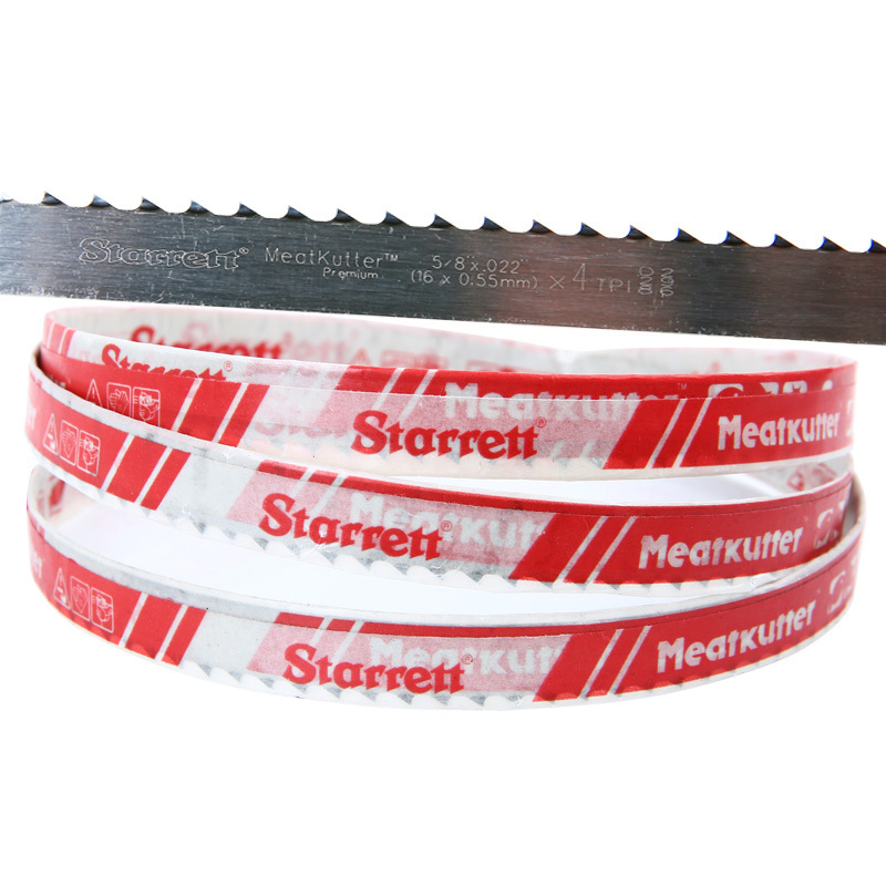 1650mm starrett usa Imported meat and bone cutting butcher band saw blade for machine Fast cutting meat fish bone saw blade