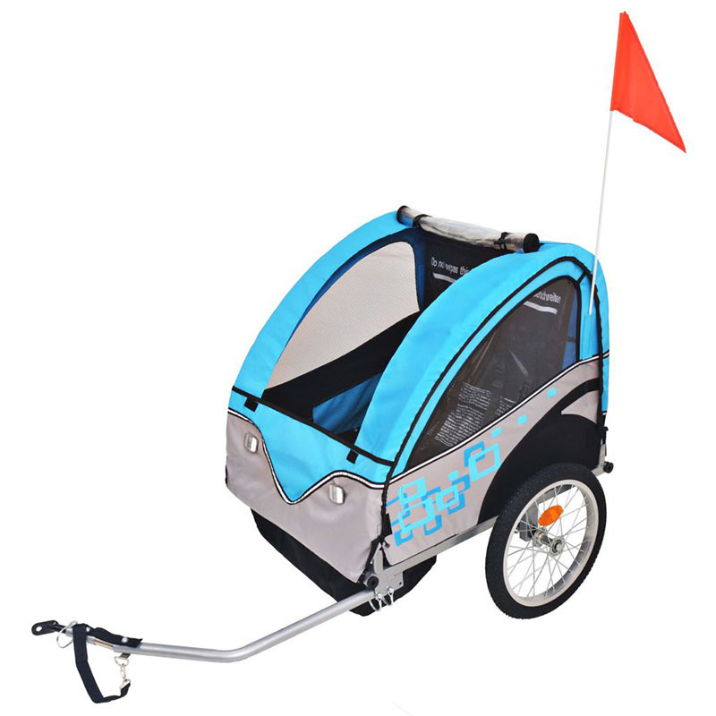 Amazon Hot Model Baby Carry Compact Stroller/ bike trailer for kids baby dog pet EN15918 EN1888