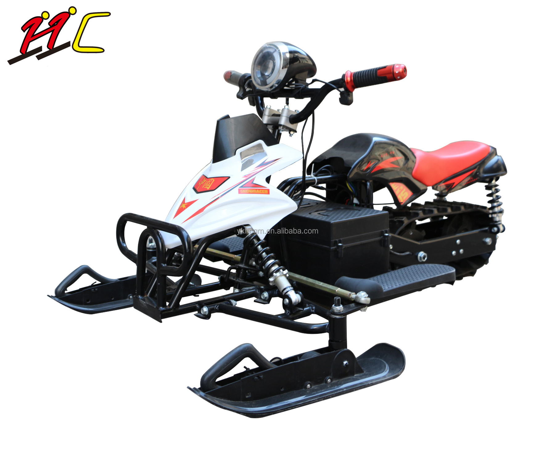 electric snow racer adult and children scooter 48v 20AH 800w with horn/light/three speed snow racer