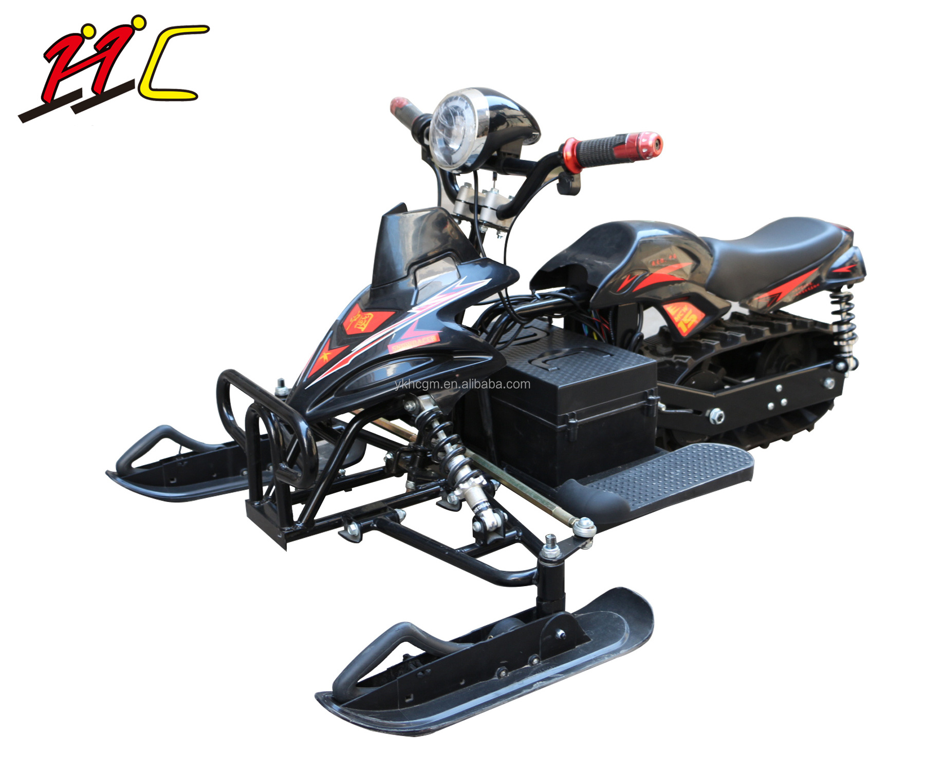 electric snow racer adult and children scooter 48v 20AH 800w with horn/light/three speed snow racer