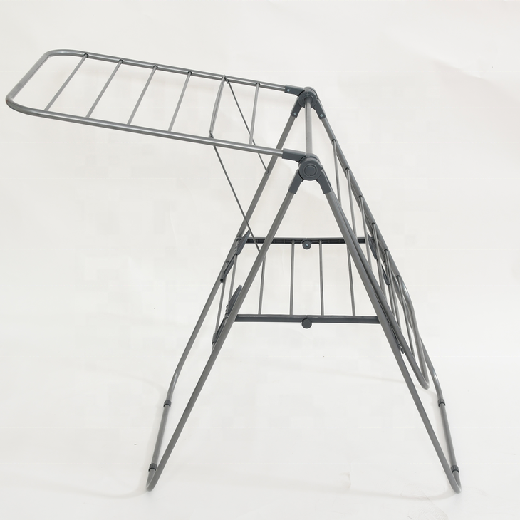 winged clothes airer  clothe dryer  foldable drying rack with shoe rack