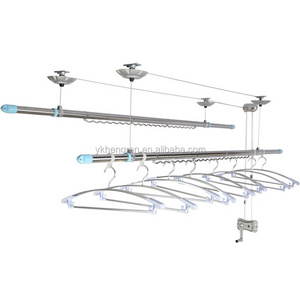 Factory display drying clothes rack ceiling clothes rack