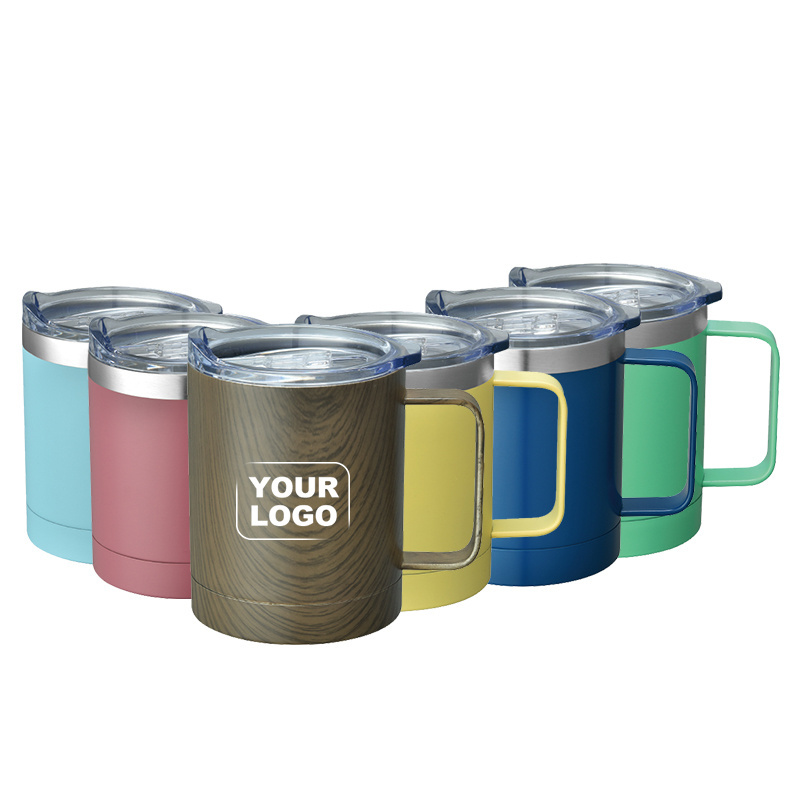 Promotional 12OZ/20OZ  BPA free design stainless steel heat insulation travel coffee cups custom mugs