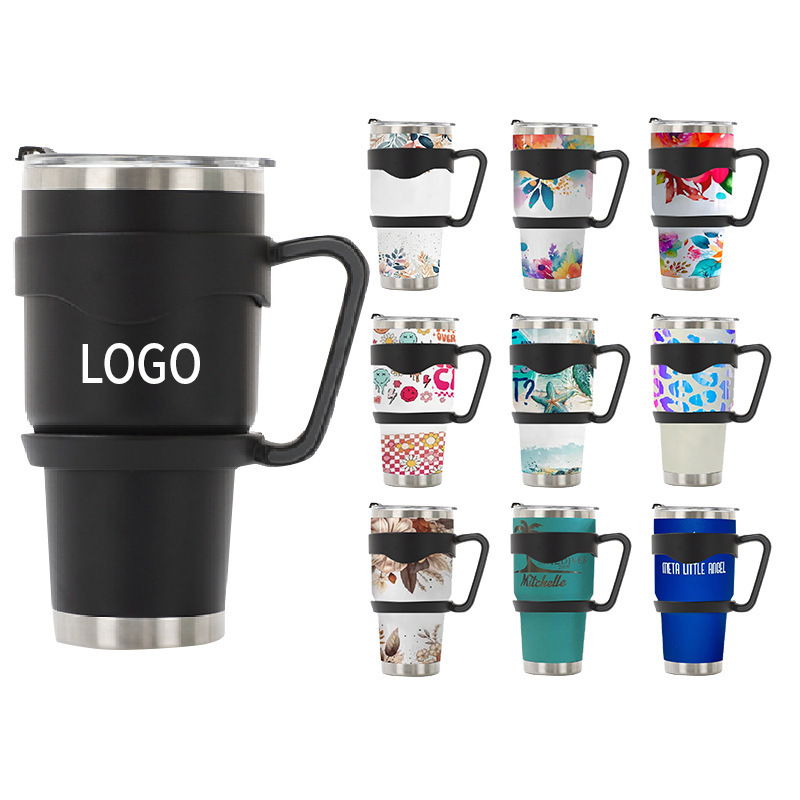 30oz 20oz Tumbler Cups with Straw and Lid Customized logo Vacuum Insulated Stainless Steel Sports Double Wall Travel Mug