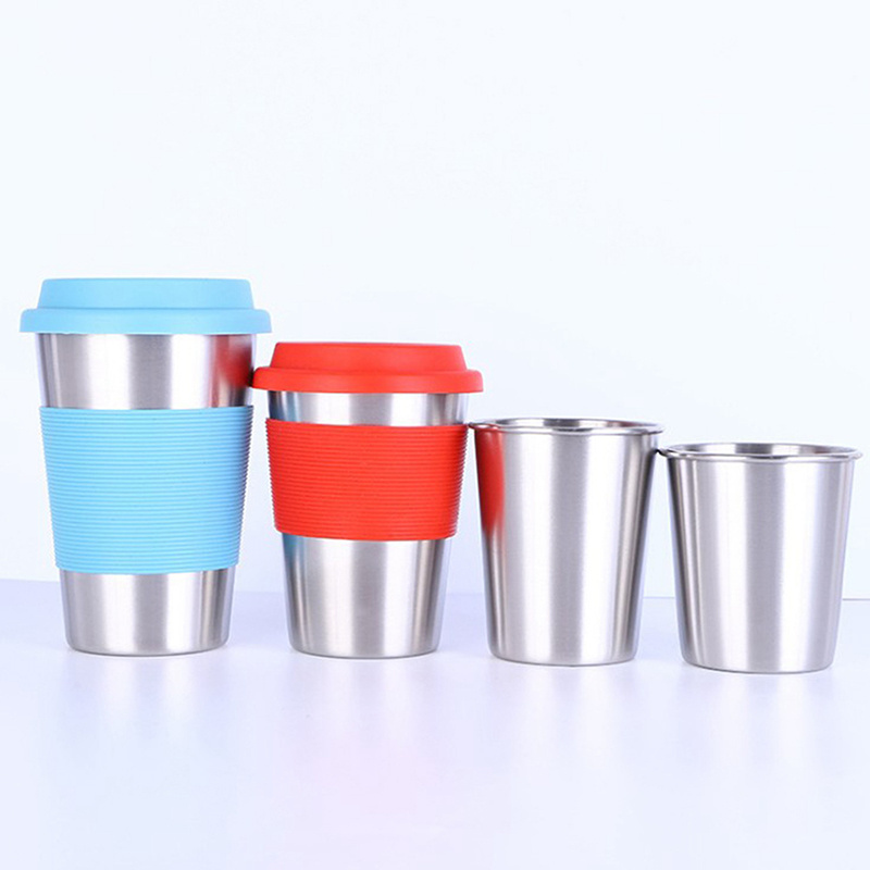 Drinking Tumbler for Adult Children and Kids Baby Tumbler Toddler Stainless Steel Beer Camping Cups with Lids and Straws