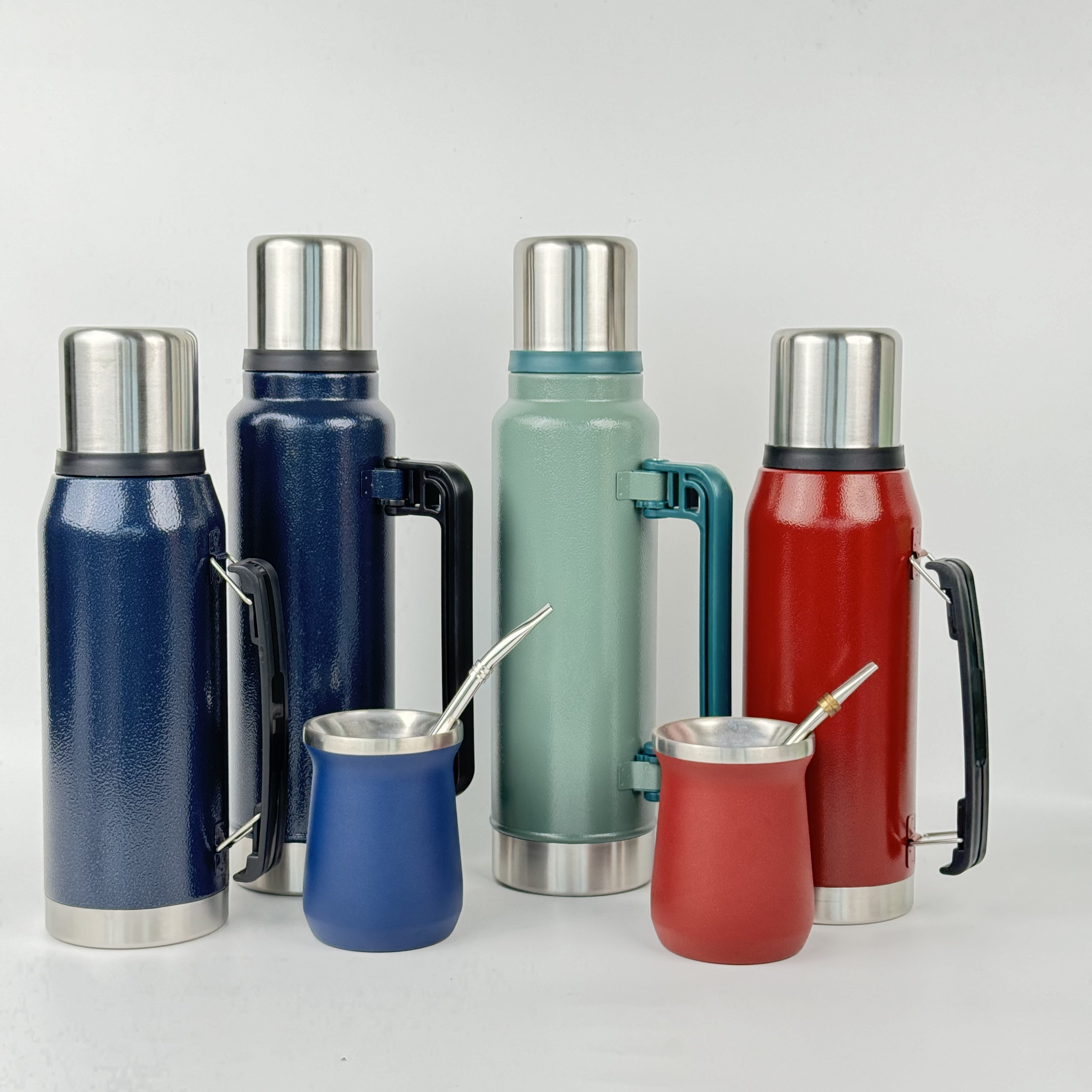 Vacuum Insulated Wide Mouth Bottle Stainless Steel Thermos for Cold and Hot Beverages Portable travel kettle