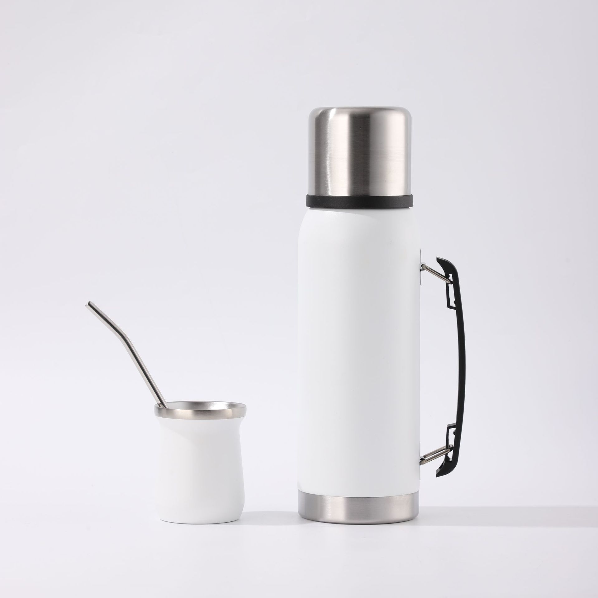 Vacuum Insulated Wide Mouth Bottle Stainless Steel Thermos for Cold and Hot Beverages Portable travel kettle