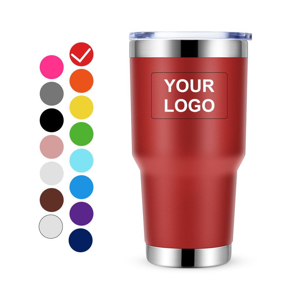 Custom Logo High Quality 30 oz sublimation Stainless Steel Insulated Tumbler