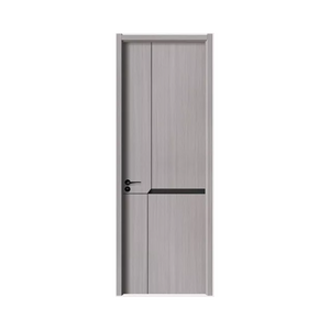 Modern Design Soundproof Hotel Door Internal Bedroom Waterproof ABS PVC Interior WPC Doors For Room