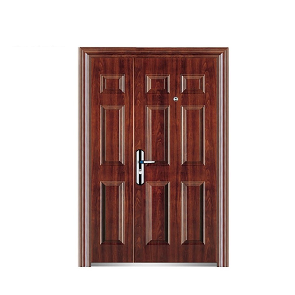 Low Prices Wholesale Residential Security Steel Main Door Luxury Exterior Stainless Steel Front Door For Home