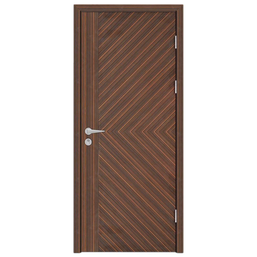 2023 Latest Models WPC Indoor Doors Wooden Solid Manufacturer Interior Doors for Houses