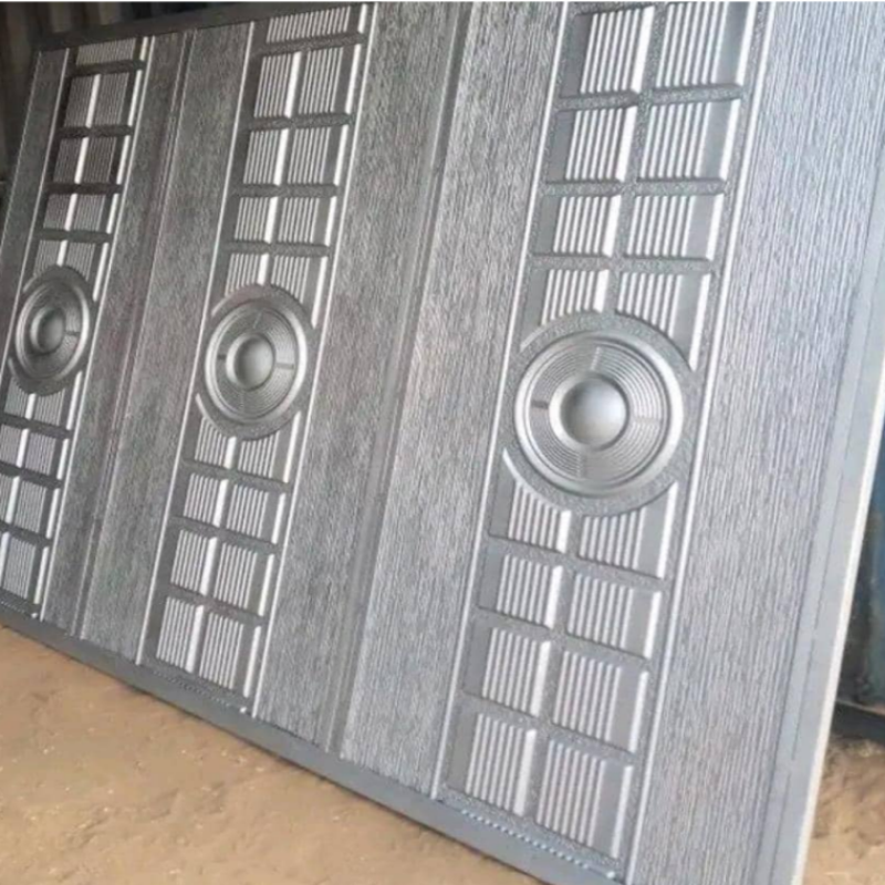 New model Design High Quality Stamped Steel Door Skin Exterior Door Steel Sheet for home decoration