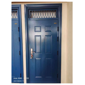 Classical school Security steel door classroom exterior door for school