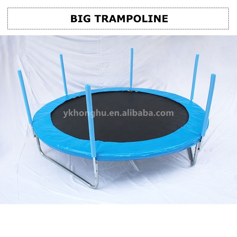 Wholesale Garden Outdoor Children's Trampoline 8ft 10ft 12ft 14ft With Safety Enclosure Net /ladder Kids Trampoline