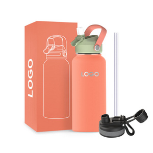 New Patent 1 Litre 1.2 Litre Stainless Steel Water Bottle Vacuum Flask Bottle with Infuser Lid