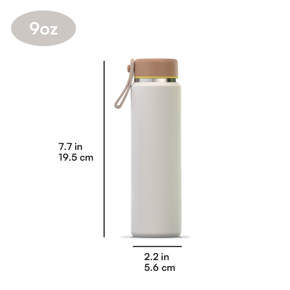 Wholesale Bulk 6oz 9oz 12oz 16oz Double Wall Insulated Water bottle Stainless Steel Vacuum Flask