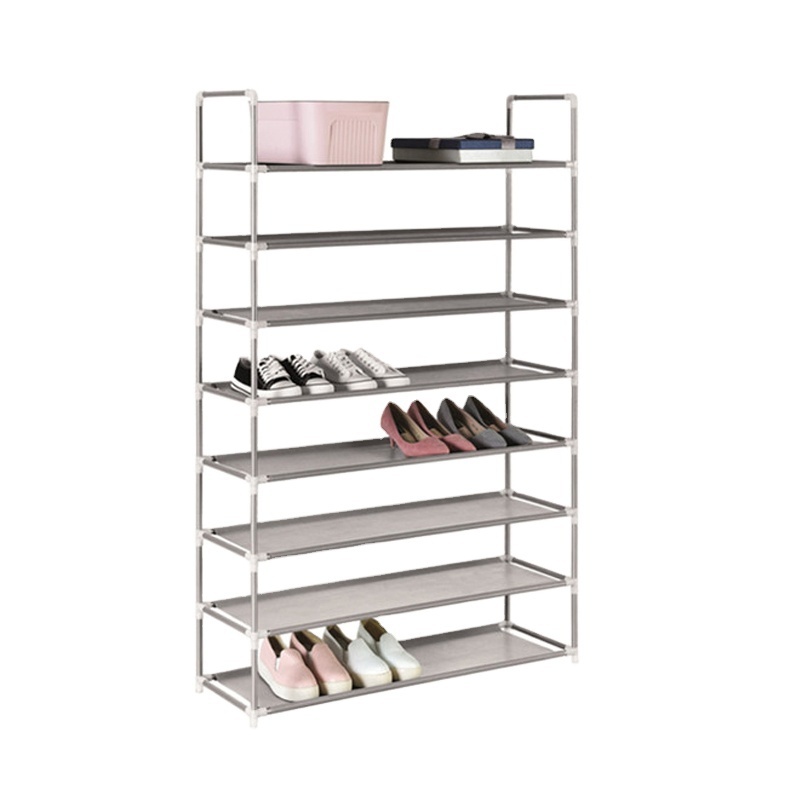 Customized 6 Shelf 24 Pairs Storage Shelf Non-woven Fabric Shoe Rack