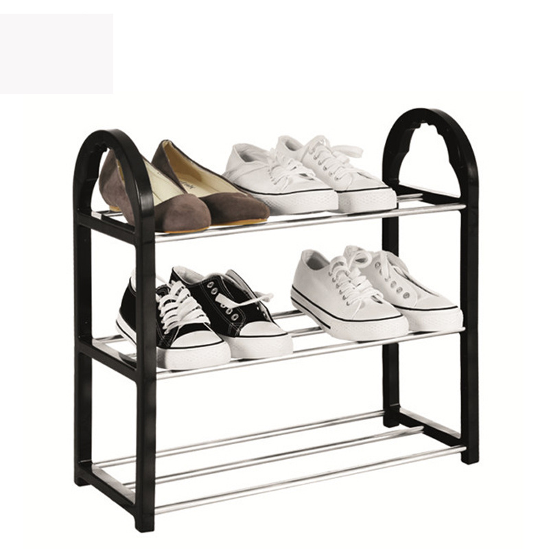 3 tiers 6 psirs cheap price easy shoe rack