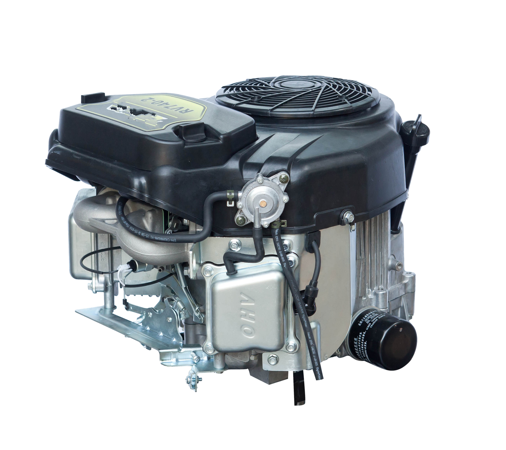 739CC TWIN CYLINDER VERTICAL SHAFT ENGINE WITH ELECTRIC STARTER