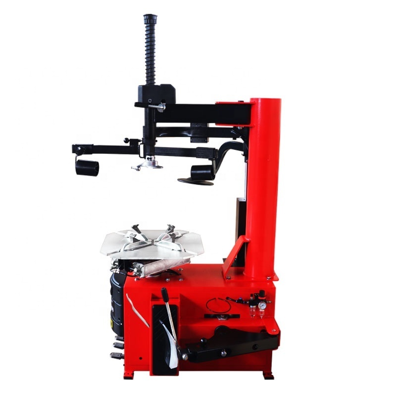 WZDM T-989 12-24 inch popular mobile tire changers machine used in car tire work shop swing arm Motorcycle Tire Changer