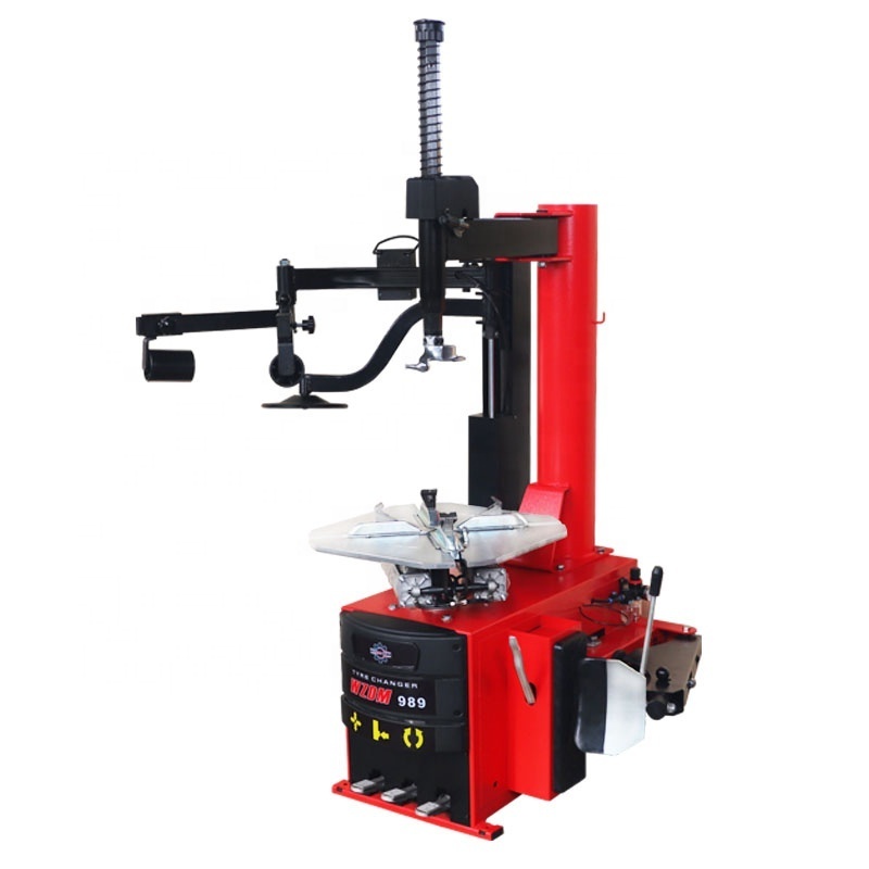 WZDM factory price 12-24 inch tire changer and wheel balancer combo CE Certification Swing Arm T-989 Truck Tire Changer Machine