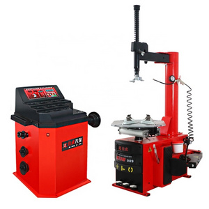 WZDM T-618 12-24 inch manual Tire Changer factory direct sale Tire Machine and Wheel Balancer combo