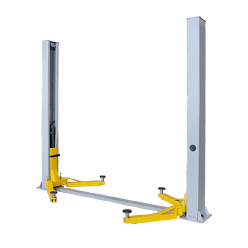 YingKou Manufacture  WZDM CE Safe Hydraulic Auto 4 Ton Portable 2 Post Car Lift Manual Lock Release Two Post Car Lift