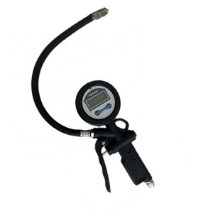 Cheap professional rubber with hose and inflatable chuck custom american tire pressure gauge