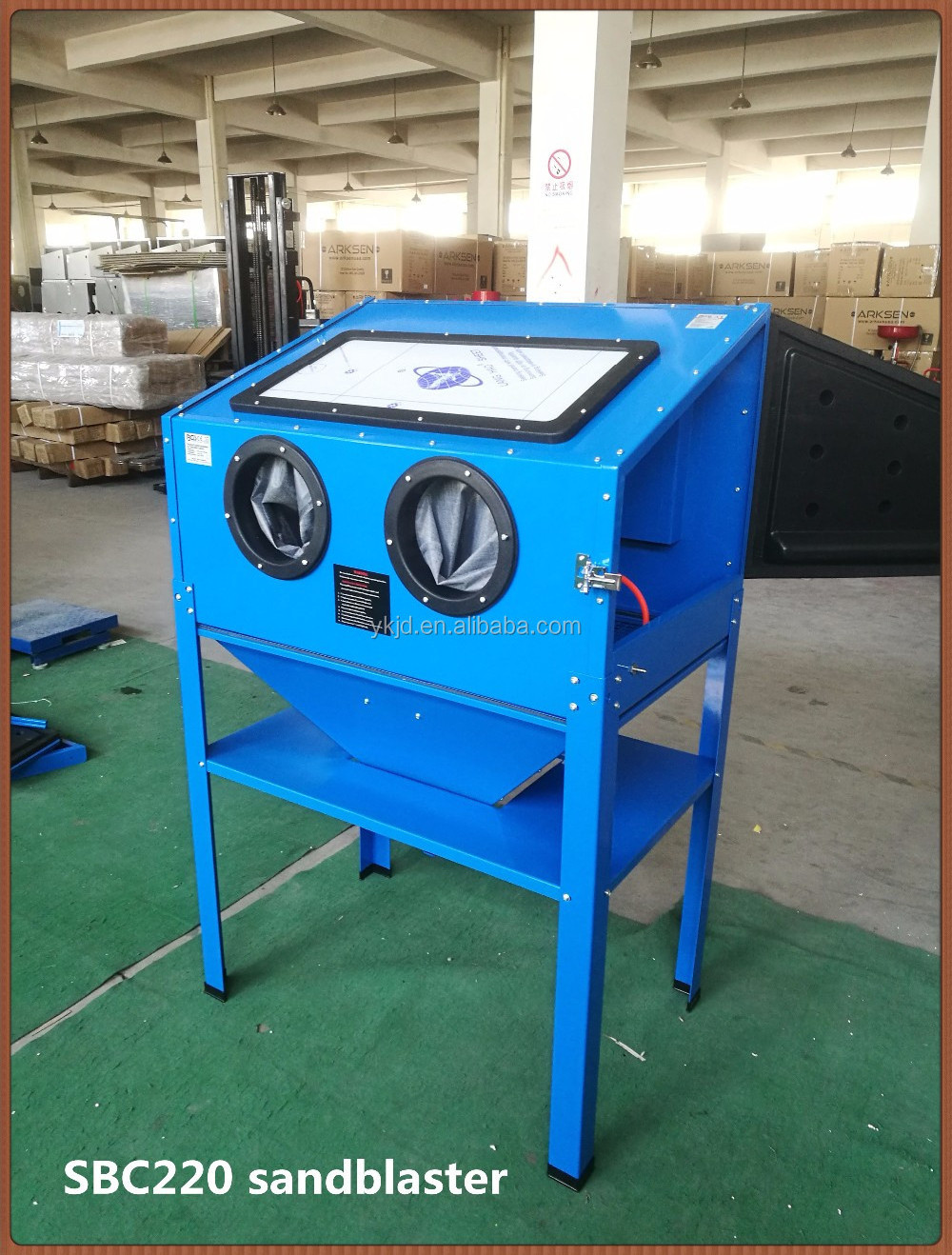 Automatic Jewelry Mini Sandblasting Machine Marble Tile Concrete Floor Sand Polishing Machine/Shot Blasting Machine