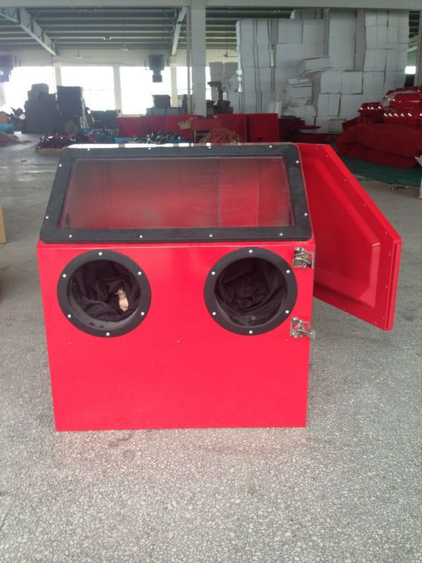 red Marble Granite Glass Sandblasting Machine For Molds