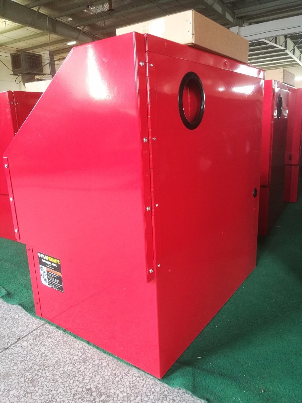 red Marble Granite Glass Sandblasting Machine For Molds