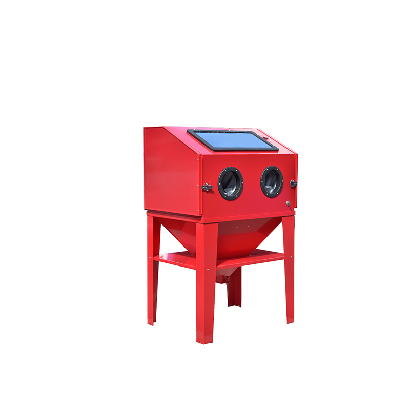 abrasive sandblasting cabinet 350LHeavy-duty Carbon Steel Material Cleaning Portable Sand Blasting Machine