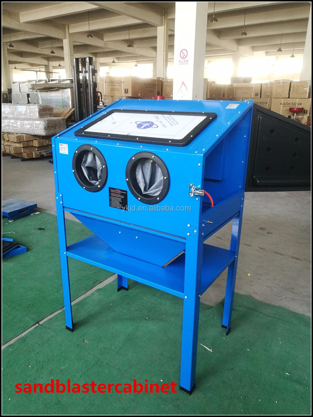 Automatic Jewelry Mini Sandblasting Machine Marble Tile Concrete Floor Sand Polishing Machine/Shot Blasting Machine