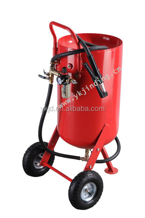 26gallon portable micro sandblaster sandblast pot sandblaster for sale