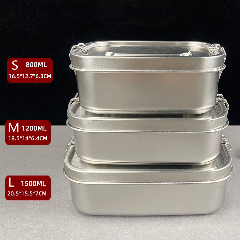 Stainless steel Lunch box leak Proof