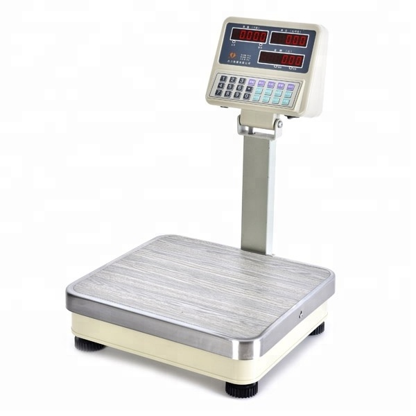 TCS balanza digital scale, bench weight scale, weighing business machine