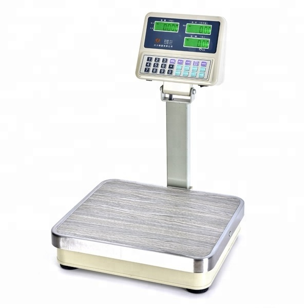 TCS balanza digital scale, bench weight scale, weighing business machine