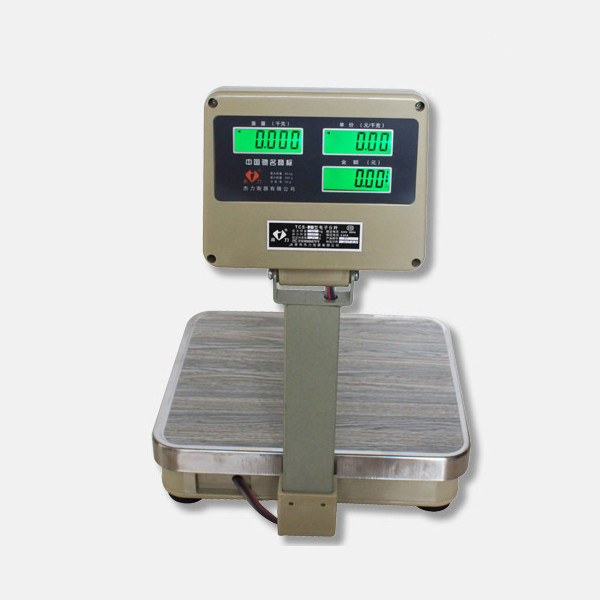 TCS balanza digital scale, bench weight scale, weighing business machine