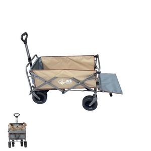 Factory Direct Sales Long Service Life Professional Series Factory Supplied Beach Trolley Cart Outdoor  Folding Wagon Wagon Cart