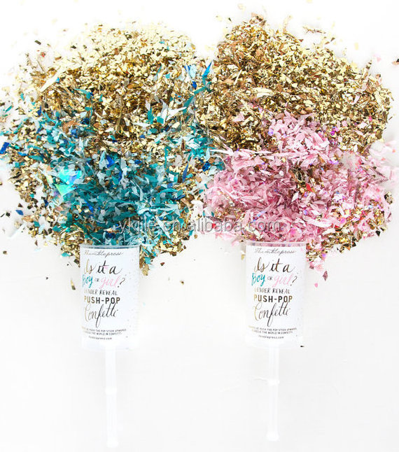 The Original Gender Reveal Push-Pop Confetti