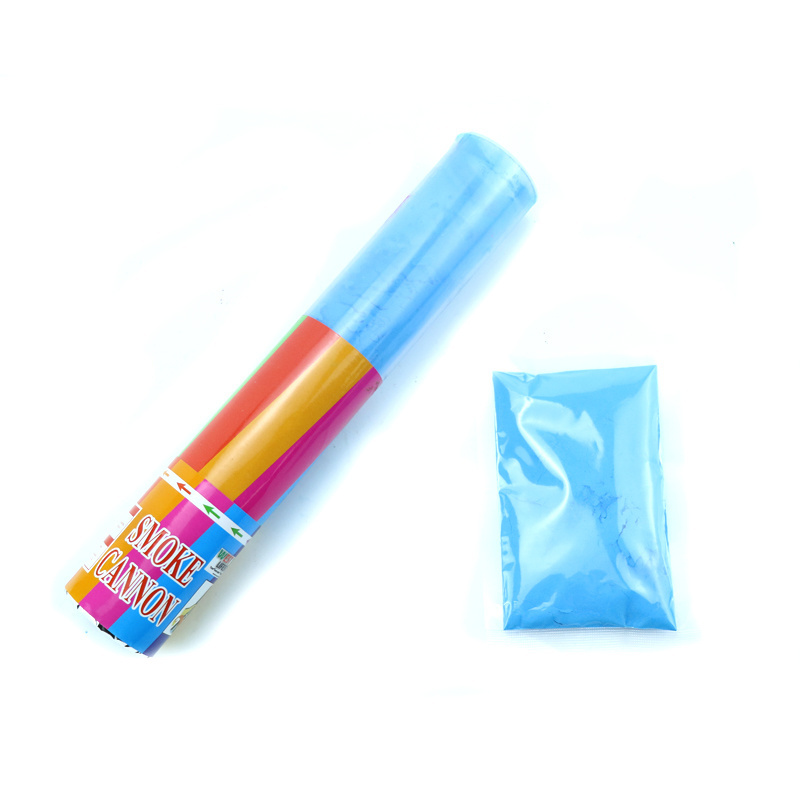 ECO-friendly Gender Reveal Confetti Cannon with Biodegradable Confetti and Powder for Baby Shower Party Supplies