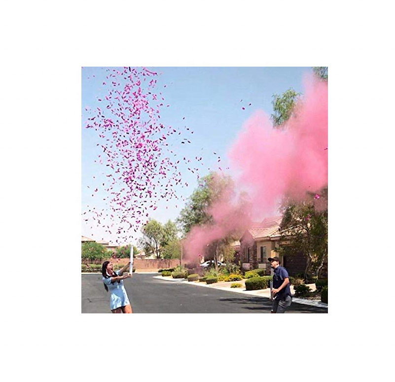 2020 Party Popper New Holi Powder Color Run Holi Pigmentgulal Powder Shooter Smoke Confetti For Celebration Sport Holi Powder