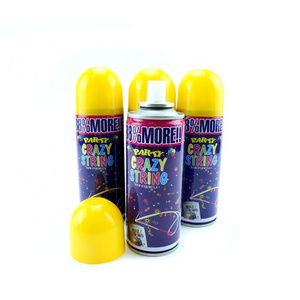 Eco-Friendly Color Silly String Spray Party Crazy String