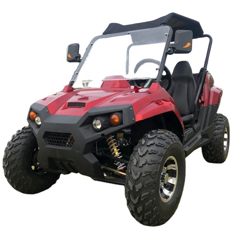 Gas 200cc Four-wheel Drive Cargo ATV Adult Farm Trailer UTV