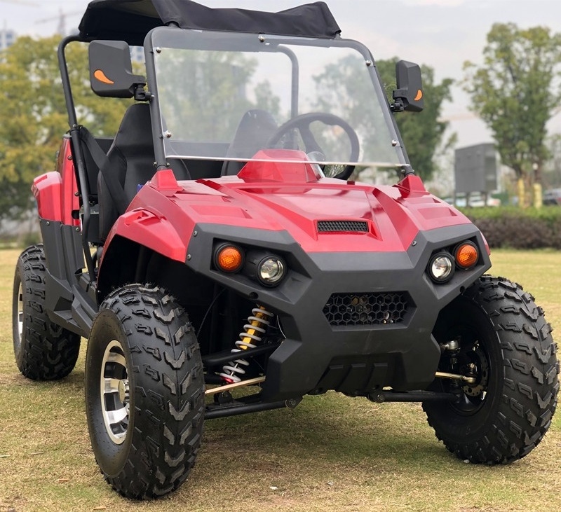 Gas 200cc Four-wheel Drive Cargo ATV Adult Farm Trailer UTV