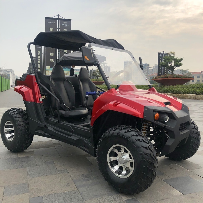 Gasoline 200CC 4 Wheeler 2 Seater UTVs And ATVs Adult Automatic Farm UTV