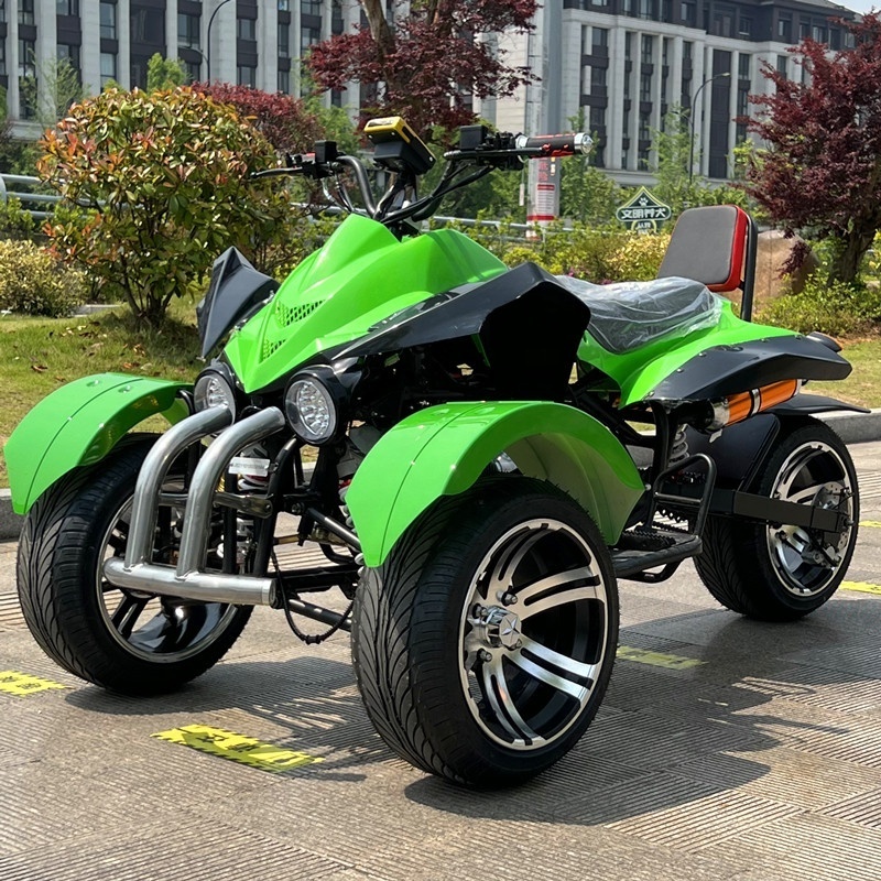 Quad bike Motorcycle ATV 14 inch Automatic 200cc Inverted Tricycle ATV