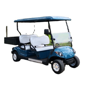 4 passenger 48v golf cart with cargo box