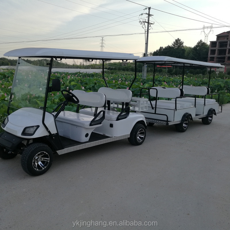 8 seats golf cart passenger trailer